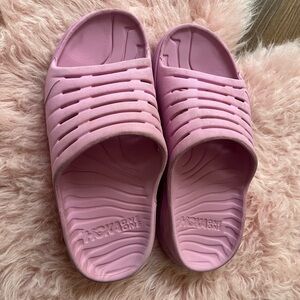 Hoka One One Ora Recovery Pink Slide Sandals